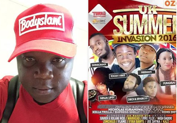 Bodyslam takes Zim talent to the UK