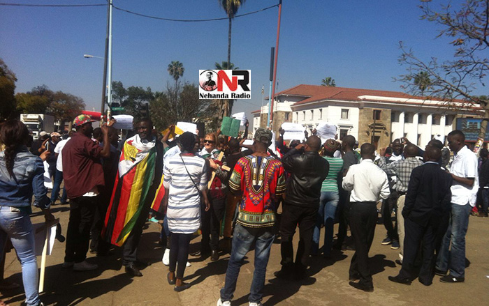 demos in harare