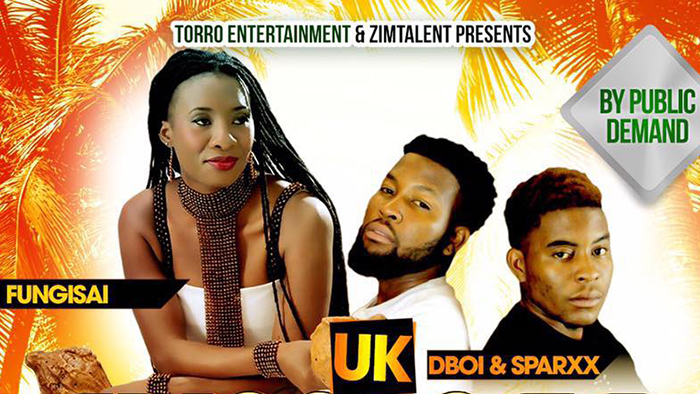 Fungisai, Dboi & Sparxx to perform in the UK this weekend