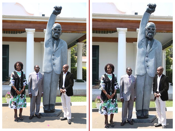 Dominic Benhura’s Mugabe statue finds no love