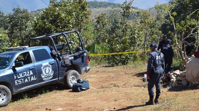 The bodies were found spread across 17 pits in the region hit by cartel turf wars