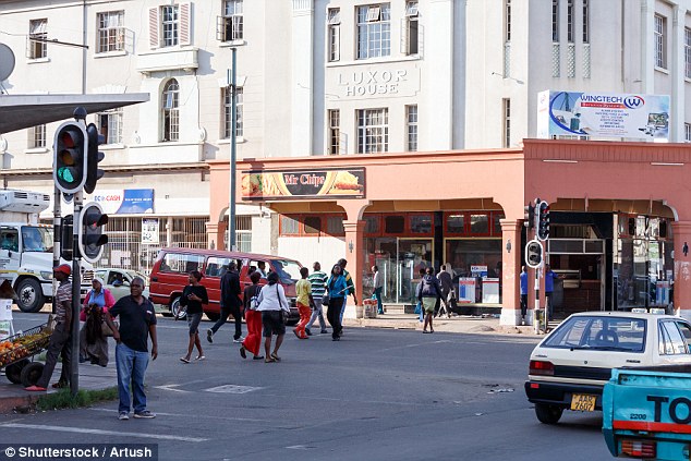 File picture of Bulawayo city centre