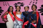 Shock $8,50 prize for Miss Deaf Miss Deaf 2017 winner Chiedza Hukuimwe in silver dress, flanked by her princesses Ruth Mukome, Natasha Sibanda and Thandynkosi Sibanda — (Picture by ZIMBUZZ)