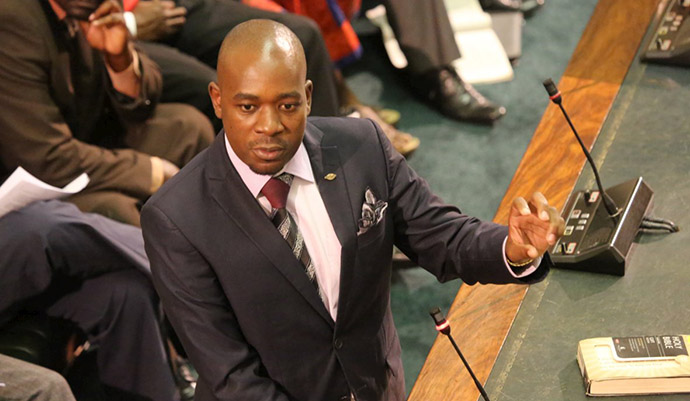 MDC-T Acting President and Kuwadzana MP, Nelson Chamisa