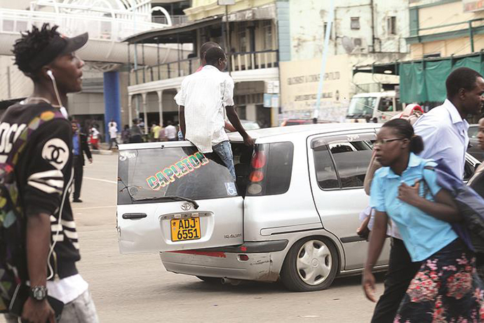 Pirate taxis known as Mushikashika