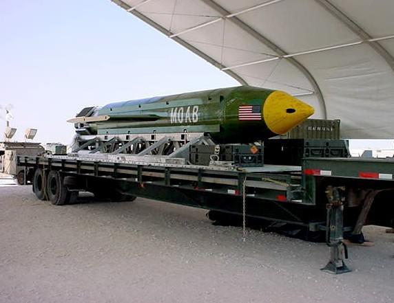 US military drops 'mother of all bombs on IS' in Afghanistan