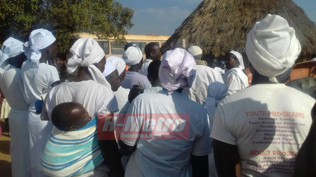Messenger of Court storms funeral