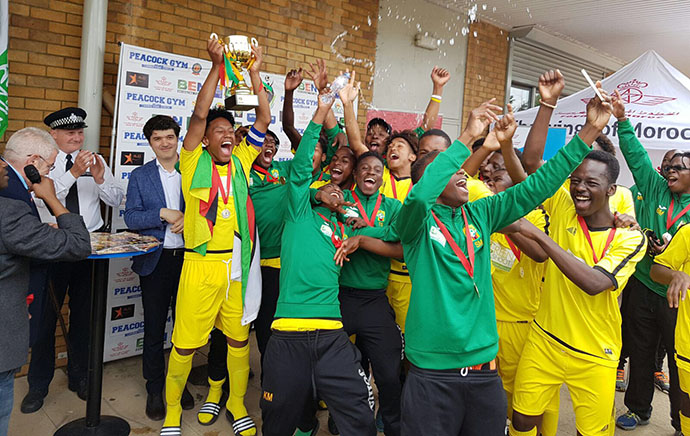 The same teams played last year with Zimbabwe coming out tops after winning a penalty shootout following a 1-1 draw. 