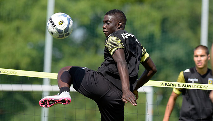 File picture of Marvelous Nakamba when he was still playing for Vitesse (Picture by Vitesse)