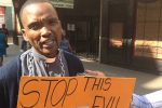 Pastor petitions US over Mugabe’s UN delegation Pastor Phillip Mugadza during an anti-Mugabe protest
