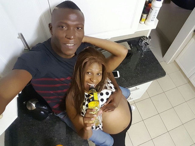 Ndoro and Zinhle in happier times