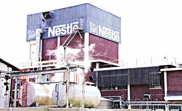 File picture of a Nestle factory