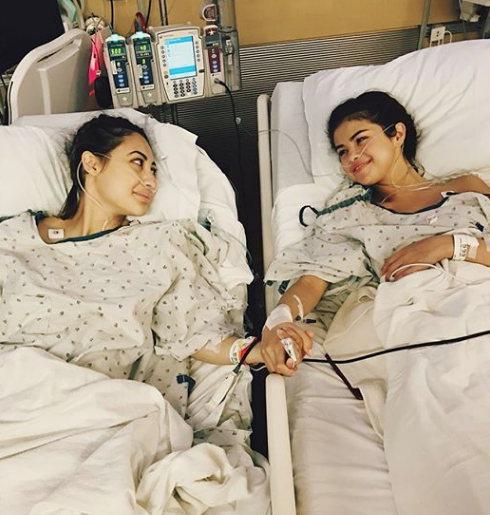 Selena Gomez and kidney donor pal Francia Rasia. Picture: Instagram