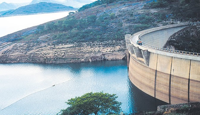 Lake Mutirikwi, formerly known as Lake Kyle, lies in south eastern Zimbabwe, south east of Masvingo.