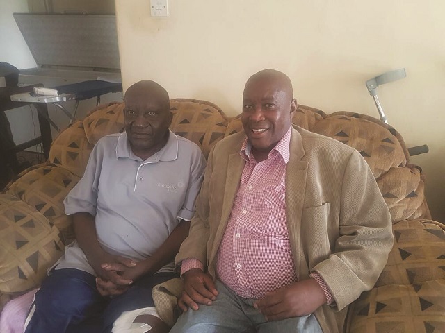 David “Yogi” Mandigora (left) and Ernest “Maphepha” Sibanda