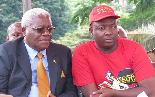 Former Finance Minister Ignatius Chombo and ex-Zanu-PF youth leader Kudzanai Chipanga