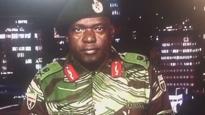 Zimbabwe Major General SB Moyo, Chief of Staff Logistics