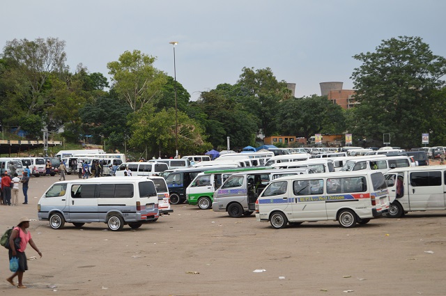 Kombis at Basch Street Bus Terminus popularly known as Egodini