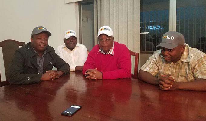 The remarks were directed at Dr Ignatius Chombo, and Messrs Kudzai Chipanga, Innocent Hamandishe and an unidentified man whose pictures wearing Zanu-PF regalia with initials of President Emmerson Mnangagwa have gone viral on social media.
