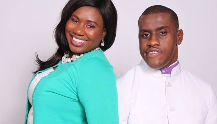 The late Evangelist Ezekiel Guti Jnr seen here with his wife