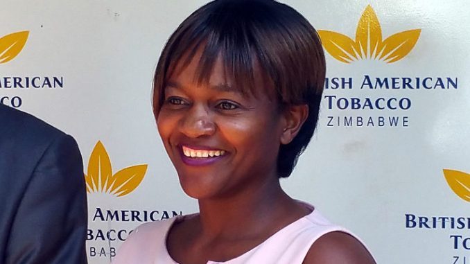 British American Tobacco (BAT) Zimbabwe managing director, Clara Mlambo
