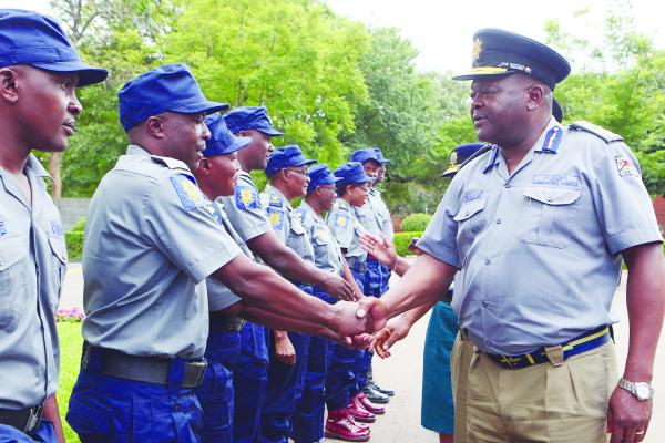 Godwin Matanga the Commissioner-General of the Zimbabwe Republic Police (ZRP)