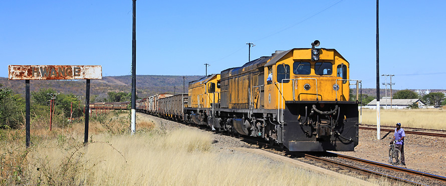 File picture of a National Railways of Zimbabwe (NRZ) train