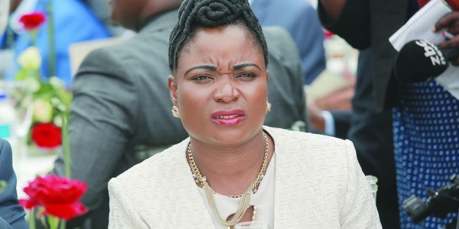 Labour and Social Welfare Minister Petronella Kagonye