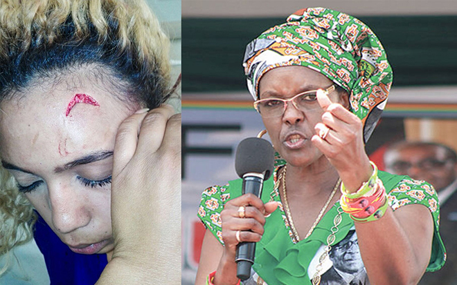 Then Zimbabwean First Lady Grace Mugabe maintained in court papers that the young South African model Gabriella Engels who accused her of assault was the actual aggressor