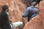 Gold panner on the run after workmate murder Illegal miners work a section of Old Motapa Mine in Inyathi that has been invaded by more than 300 fortune seekers