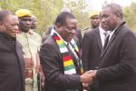 How Zim’s cartels extract ‘rent’ from the poor President Mnangagwa consoles Mr Kudakwashe Tagwirei while flanked by Vice President Constantino Chiwenga before the burial of the businessman's father, Sekuru Phineas Tagwirei, in Shurugwi yesterday. - (Picture by John Manzongo)