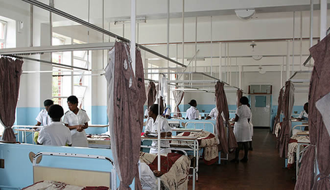 File picture of a hospital in Zimbabwe