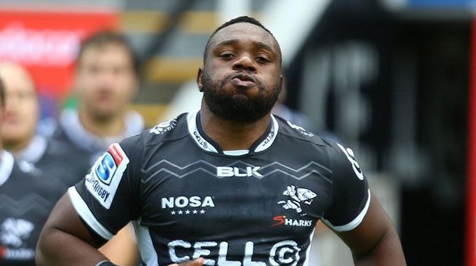 ANOTHER BEAST MILESTONE . . . Tendai ‘’Beast’’ Mtawarira, the Zimbabwe-born South African rugby superstar, is set to clock 150 Super Rugby matches for the Sharks in New Zealand tomorrow. - Sharks