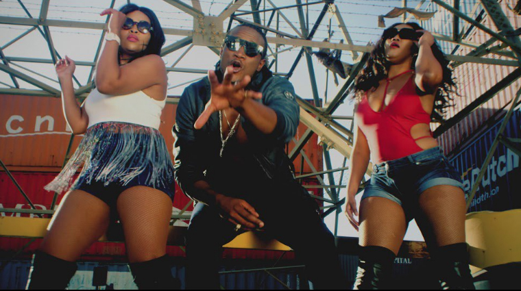 Jah Prayzah in the video for Ronika