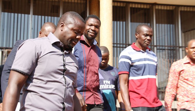 Walter Magaya seen here in this FILE photo coming out of the Harare Magistrates Court