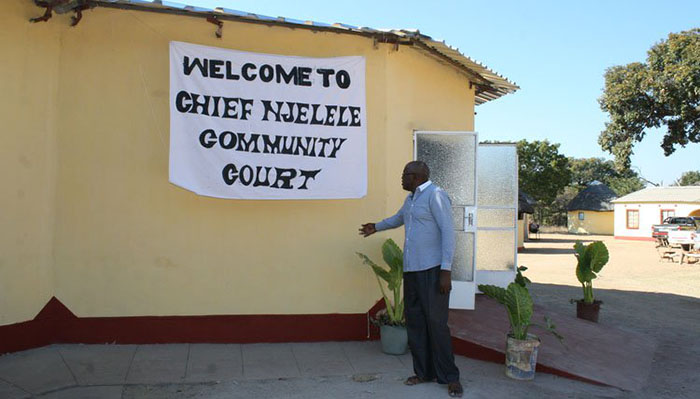 Chief Njelele’s formidable community court
