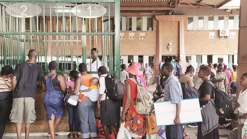 Delays reported at Beitbridge Border Post (Picture via Povo Zim twitter handle)