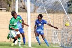 Bulawayo City to fold? . . . as senior player Masuku dumps club Bulawayo Chiefs FC captain Gracious Muleya celebrates his goal against Mutare City FC in a match played at Luveve Stadium yesterday.(Picture by Eliah Saushoma)