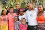 Donel wants to be an inspiration Donel Mangena with his family