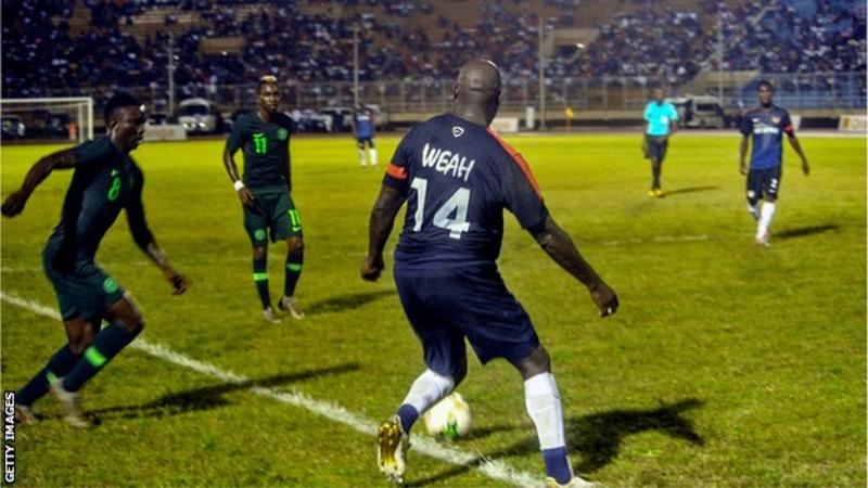 Liberia have now retired the iconic number 14 shirt that George Weah wore for the national team