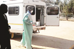 Bulawayo cholera cases rise to five A cholera victim is taken from Entumbane Clinic to Thorngrove Infectious Diseases Hospital in Bulawayo