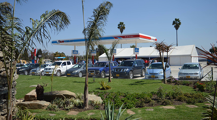 File picture of a Glow Petroleum filling station