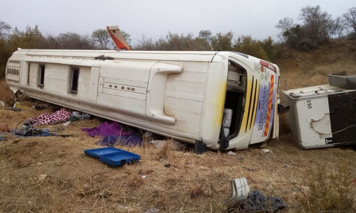 South African police arrested the driver of an Intercape bus which killed nine Zimbabweans among them a toddler in a road accident near Polokwane