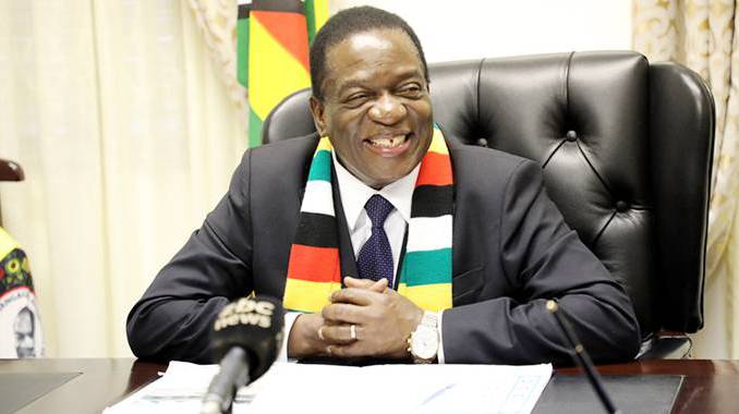 President Emmerson Mnangagwa