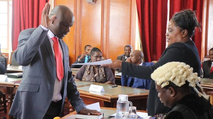 Bulawayo elects lawyer for mayor Councillor Solomon Mguni