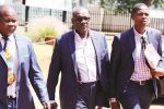 Parirenyatwa trial date set Former Health and Child Care Minister David Parirenyatwa (centre) arrives at the Harare Magistrates’ Courts in the company of detectives yesterday