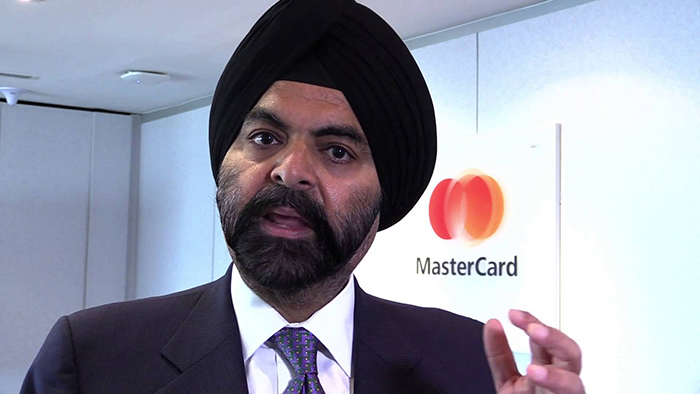 Mastercard President and CEO, Ajay Banga