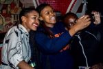 Berita overwhelmed by fans’ love Berita Khumalo poses for a picture with fans at Red Cafe where she performed last Friday. — Picture by Next Level Media