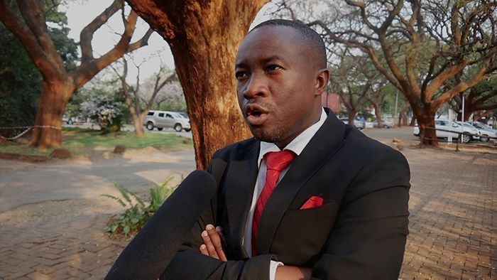 Cllr Jacob Mafume, MDC National Spokesperson