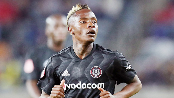 Kuda Mahachi when he was still playing for Orlando Pirates in South Africa